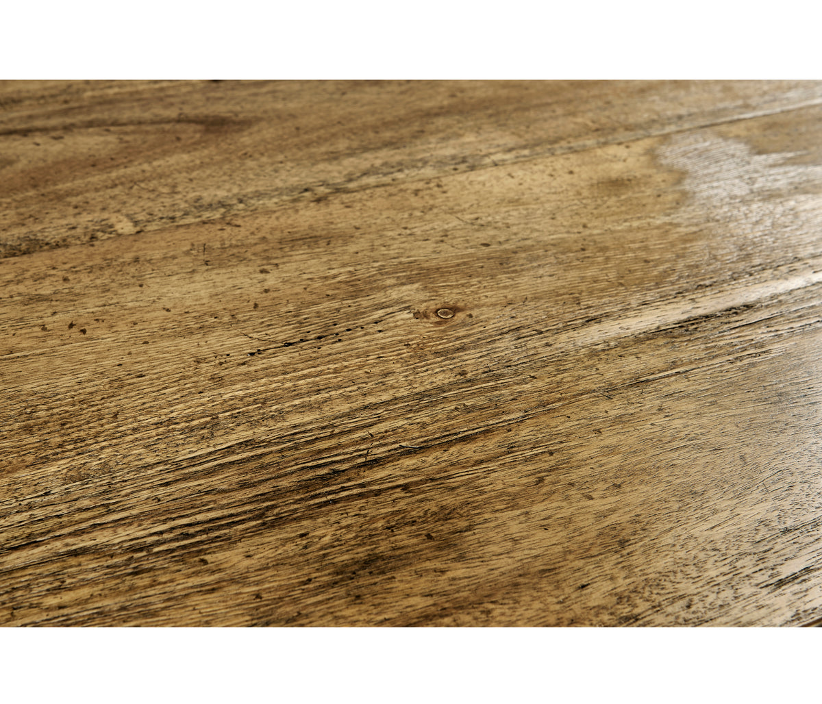 Casual Distressed Coffee Table - Medium Driftwood
