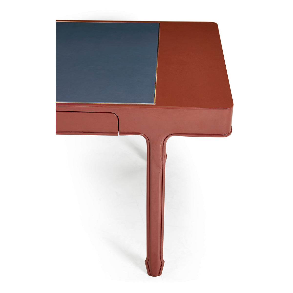 Polly Lacquer Desk, Rose