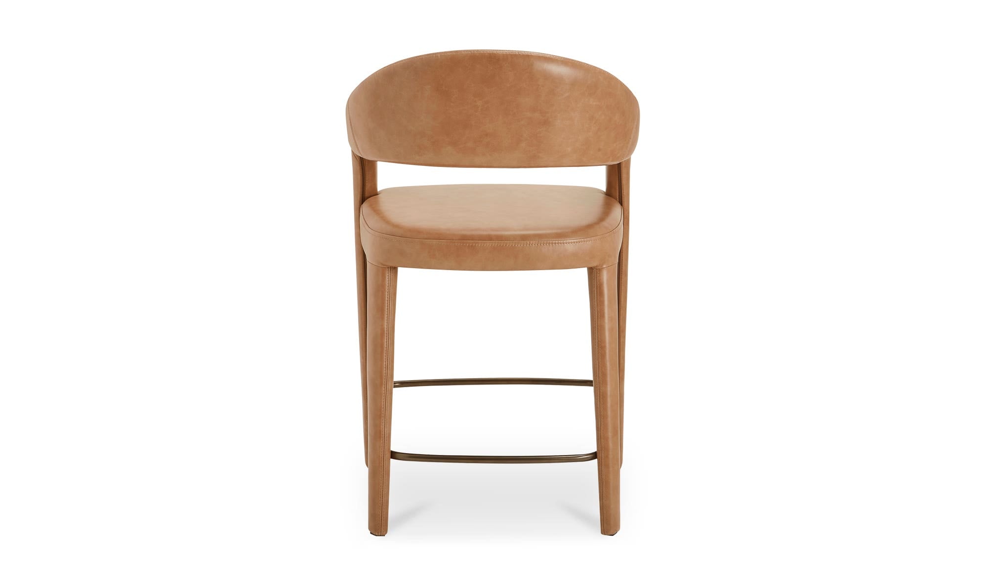 Martin Counter Stool Brown Leather