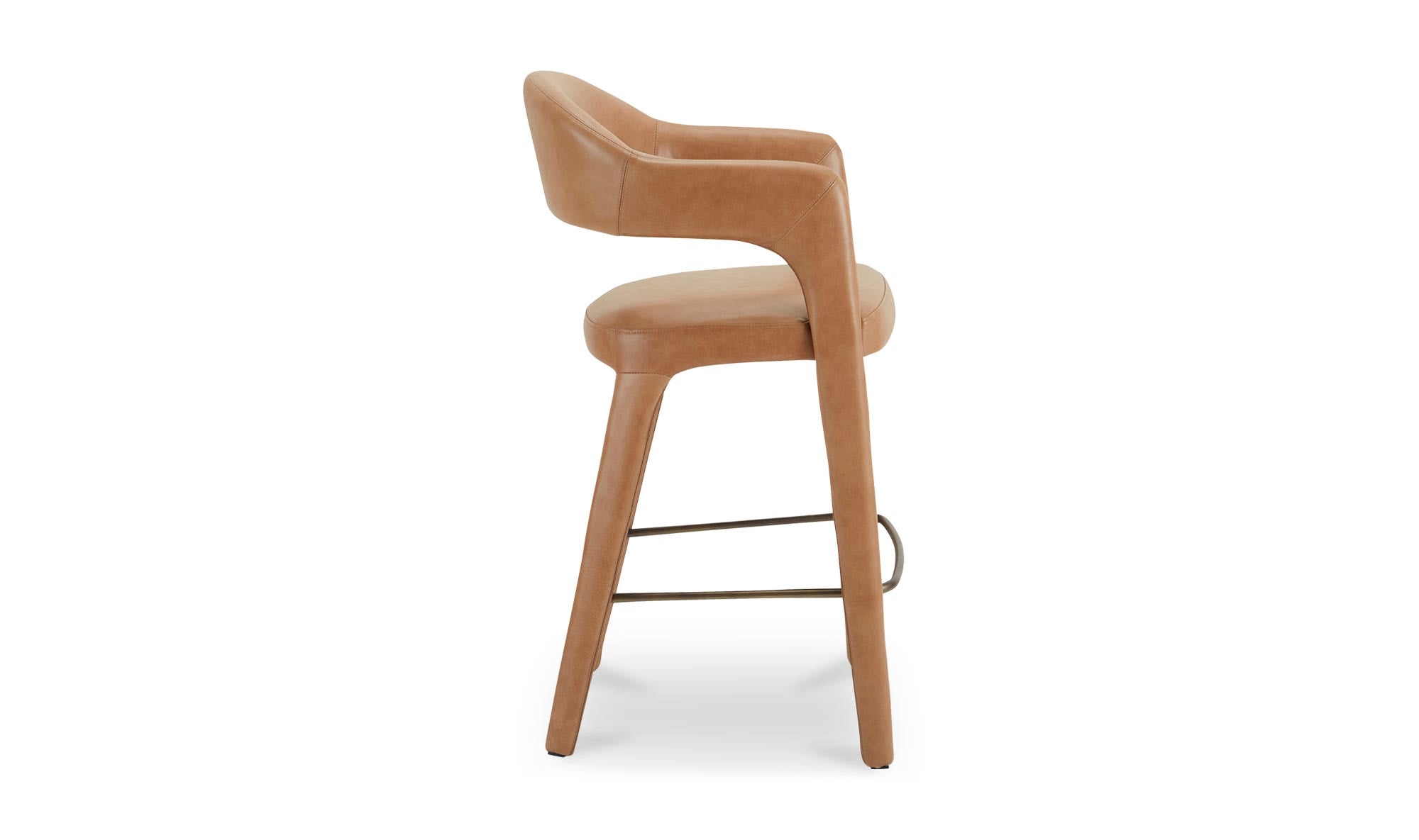 Martin Bar Stool Brown Leather