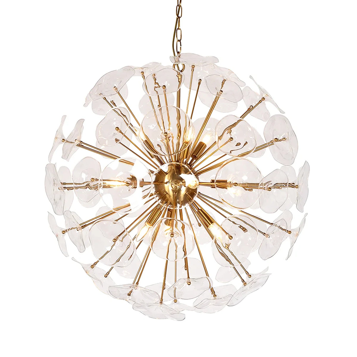 Pedal Burst Pendant Light