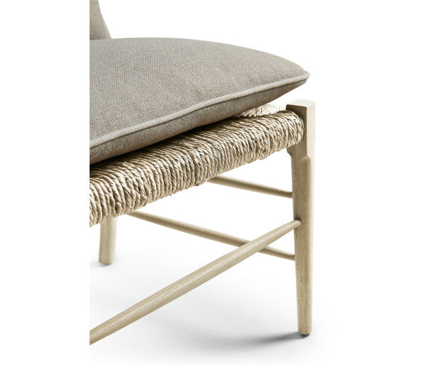 Timeless Doppler Ladderback Side Chair in Stripped Oak