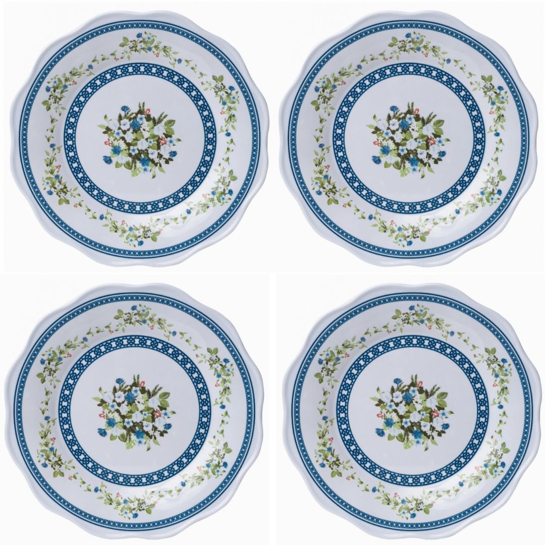 Trellis and Topiary Melamine Dinnerware Collection