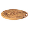 Cork Trivet w/ Leather Handle