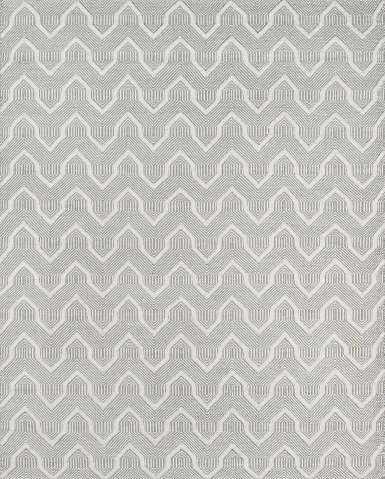 Erin Gates by Momeni Langdon Prince Grey Hand Woven Wool Area Rug