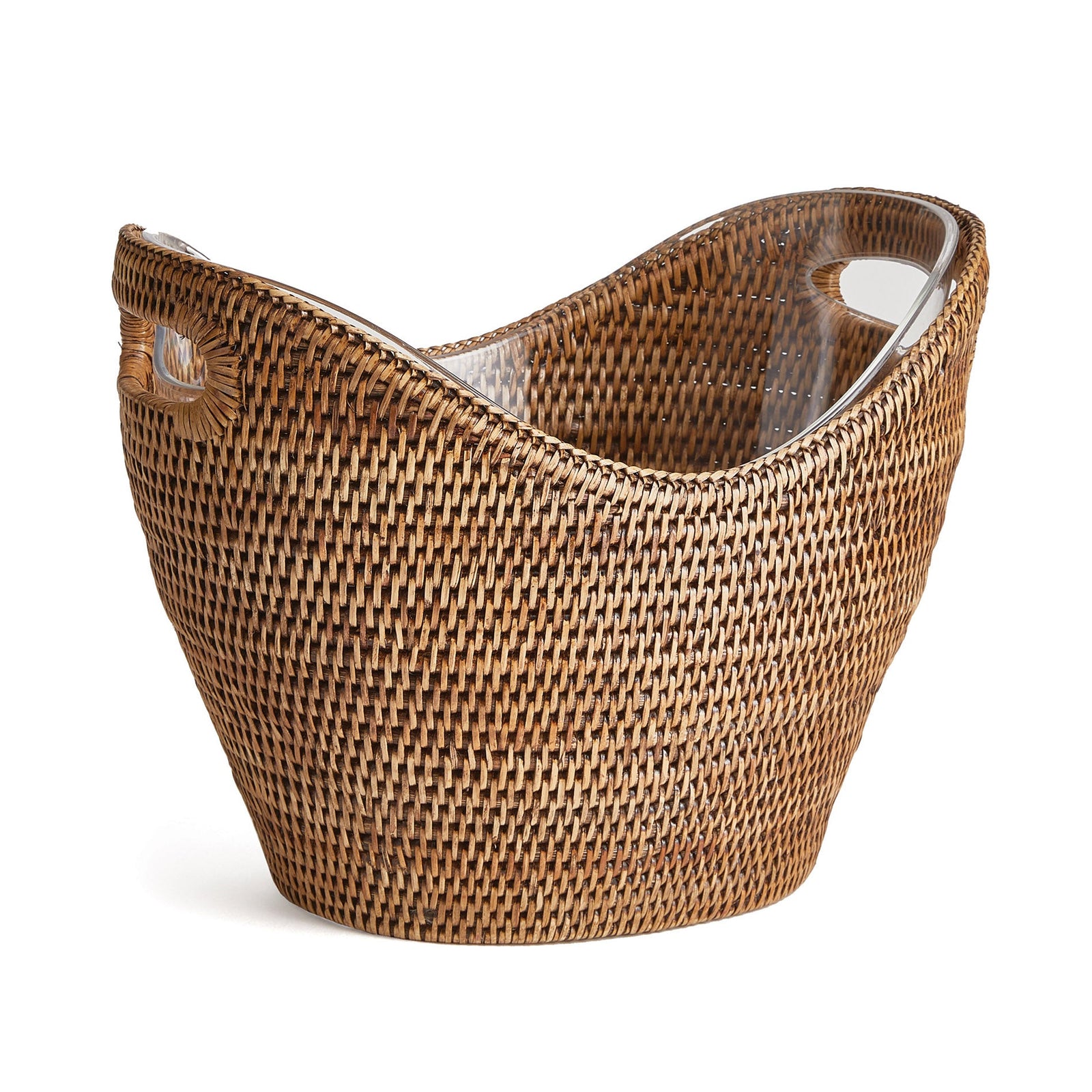 BURMA RATTAN BEVERAGE TUB LARGE