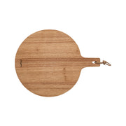 Round Oak Wood Cutting/Serving Board 14"