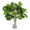 FIDDLE LEAF IN ROUND VASE 36'' (GREEN)